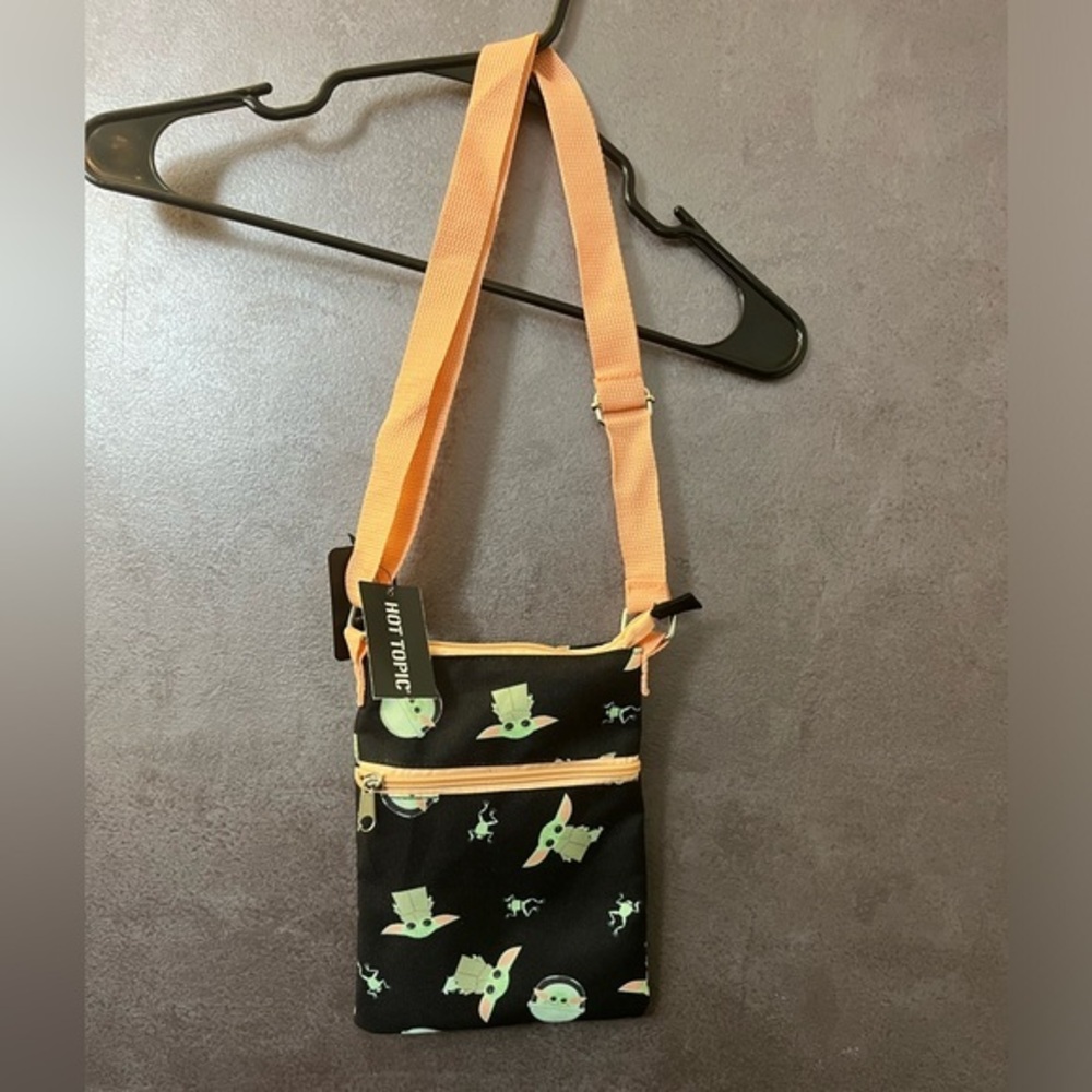 Hot Topic Disney Crossbody Bag - Black and Orange